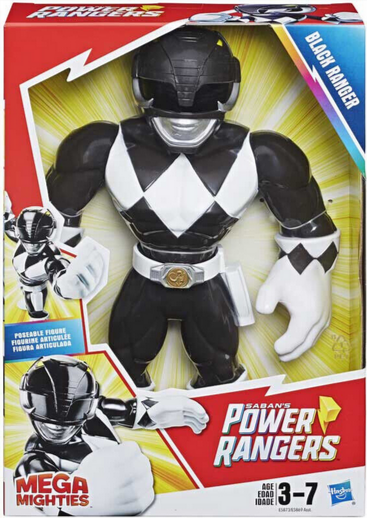 Power Rangers Mega Mighties Akční figurka Černého Strážce