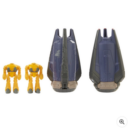Disney Pixar Lightyear Hyperspeed Series Pods and Zyclops Figures