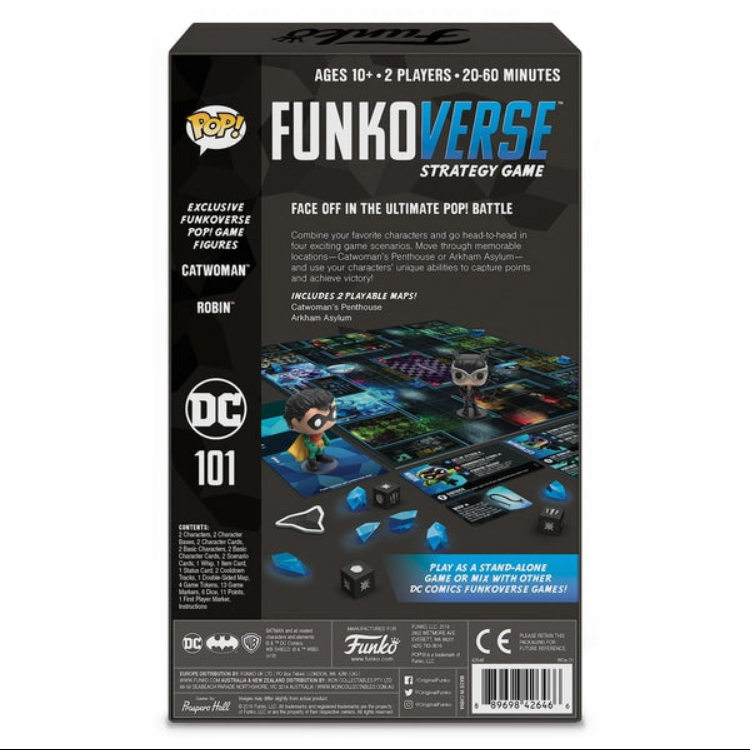 Funko POP! Funkoverse strategická hra DC Comic Extension Pack