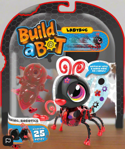 Build a Bot Ladybug Robot Bug Creativity Playset