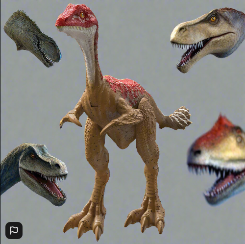 Divoká smečka Jurského světa Figurka Dinosaura Mononykus