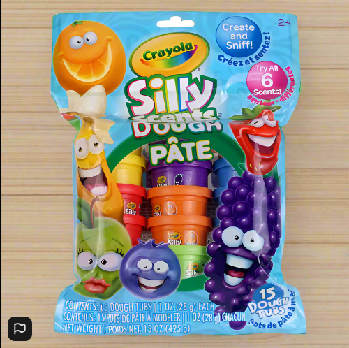 Silly Scents Dough Party Pack 15 Dough Tubs 6 Scents