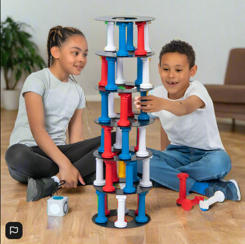 Giant Leaning Tower Board Game