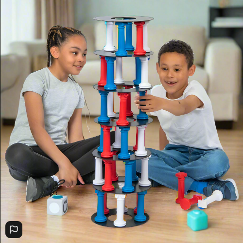 Giant Leaning Tower Board Game
