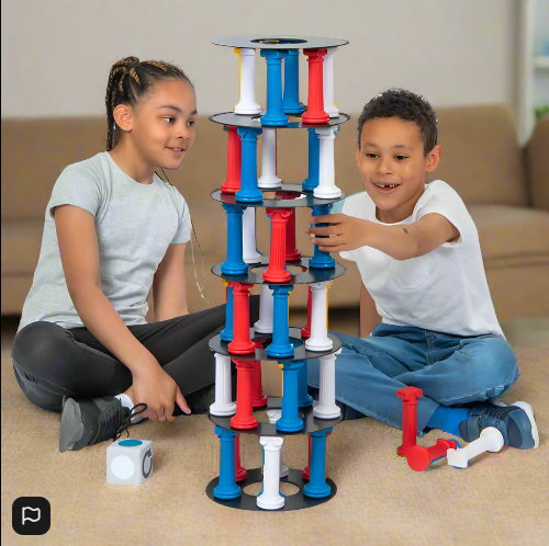 Giant Leaning Tower Board Game