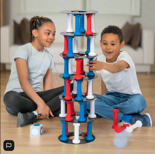 Giant Leaning Tower Board Game