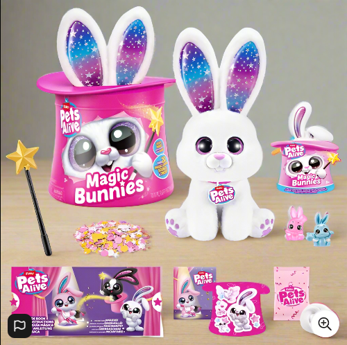 Pets Alive Magic Bunnies (Pearl) by ZURU