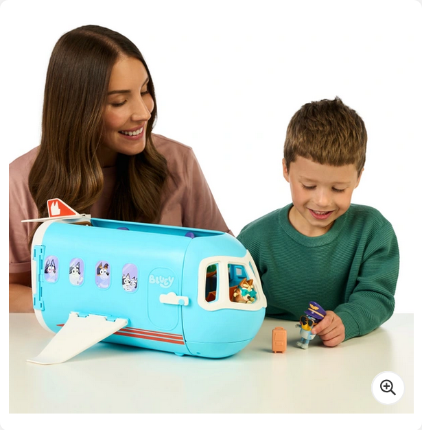 Bluey 3-in-1 Transforming Plane Playset