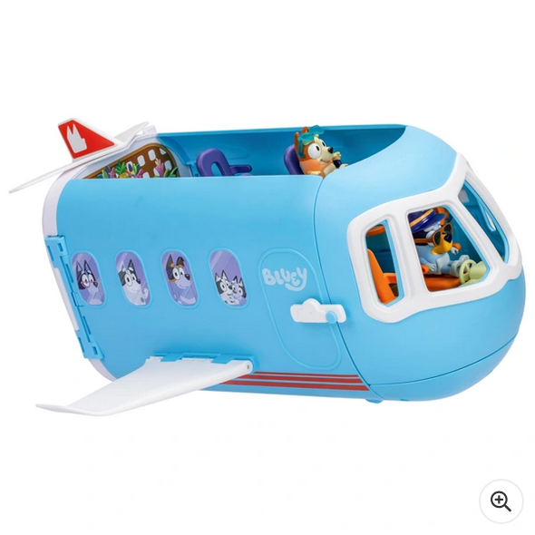 Bluey 3-in-1 Transforming Plane Playset