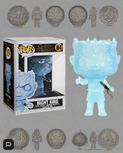 Funko Pop Television DOSTAL Vinylová figurka Night King 84