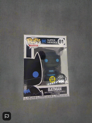 Funko Pop Super Heroes DC BATMAN #01 Exclusive Vinyl Figure Glow In The Dark Exc