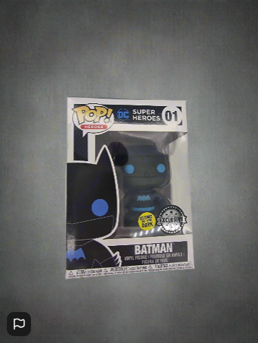 Funko Pop Super Heroes DC BATMAN #01 Exclusive Vinyl Figure Glow In The Dark Exc