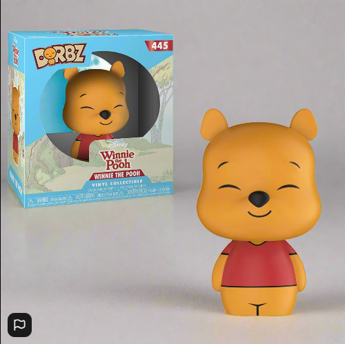 Funko Dorbz Disney Medvídek Pú Flocked Exclusive 445
