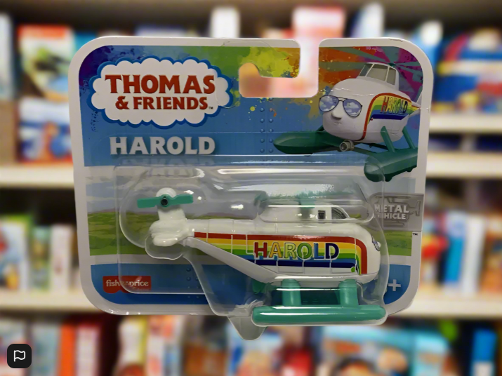 Thomas & Friends Take n Play Rainbow Harold Multicoloured Diecast Metal