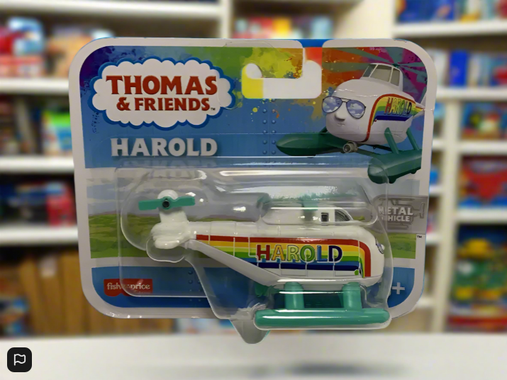 Thomas & Friends Take n Play Rainbow Harold Multicoloured Diecast Metal