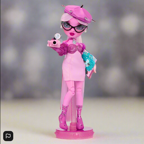 Shadow High Lavender Lynn Doll With Accessories