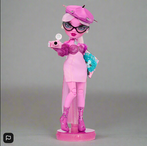 Shadow High Lavender Lynn Doll With Accessories