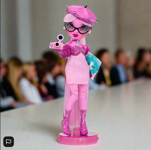 Shadow High Lavender Lynn Doll With Accessories