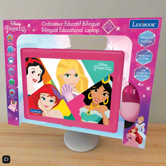 Lexibook Disney Princess Bilingual Laptop