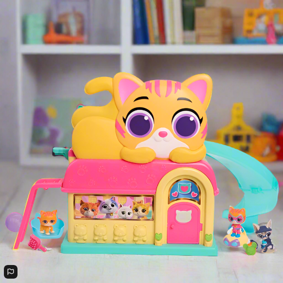 Disney Junior SuperKitties Purr 'N' Play Playset