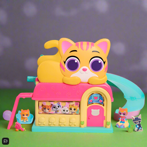 Disney Junior SuperKitties Purr 'N' Play Playset