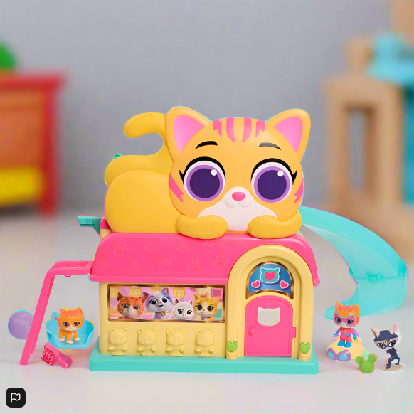 Disney Junior SuperKitties Purr 'N' Play Playset