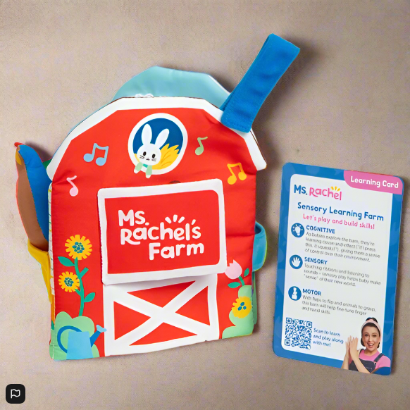 Ms. Rachel Sensory Learning Farm Set