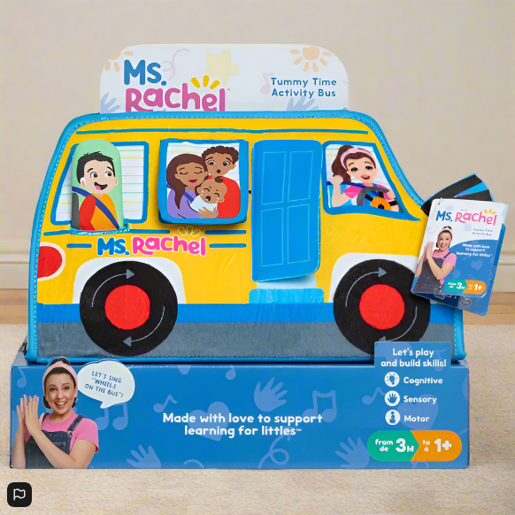 Ms. Rachel Tummy Time Activity Bus