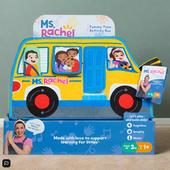 Ms. Rachel Tummy Time Activity Bus