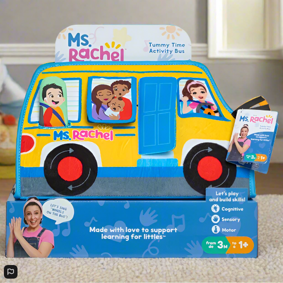 Ms. Rachel Tummy Time Activity Bus