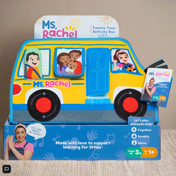 Ms. Rachel Tummy Time Activity Bus
