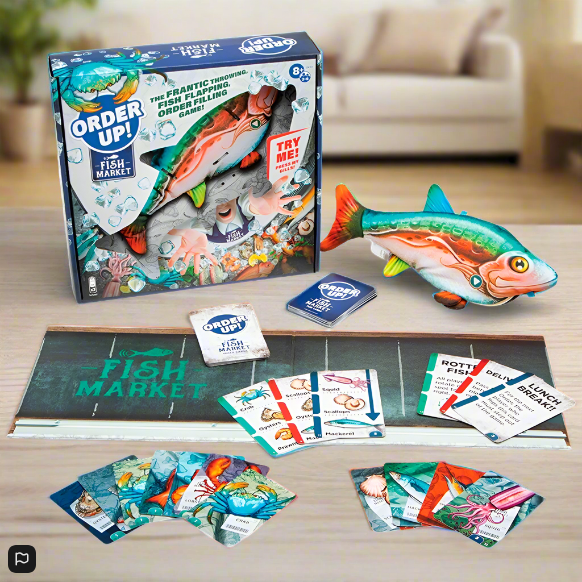 Order Up: Fish Market Board Game