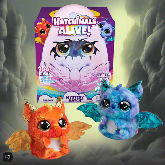 Hatchimals Alive Mystery Hatch Draggle Egg 1 Supplied