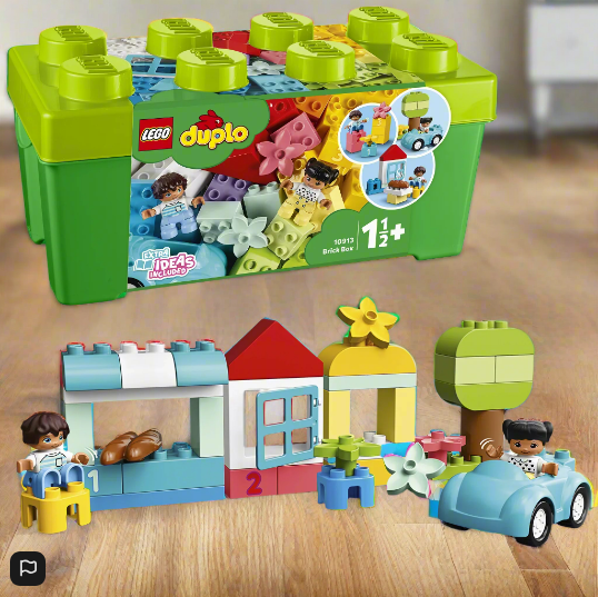 LEGO DUPLO 10913 Classic Brick Box Starter Set with Storage