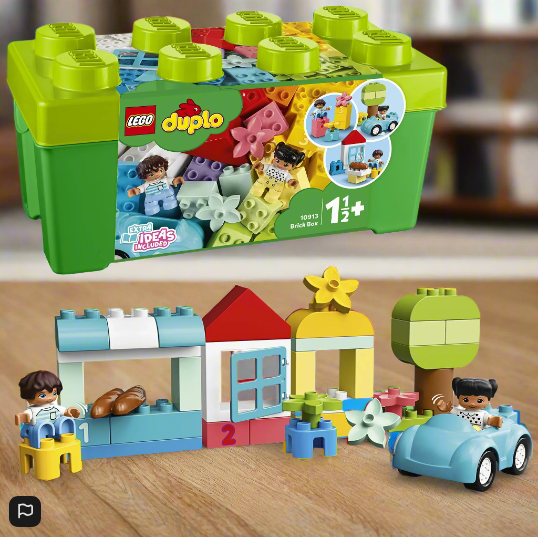 LEGO DUPLO 10913 Classic Brick Box Starter Set with Storage