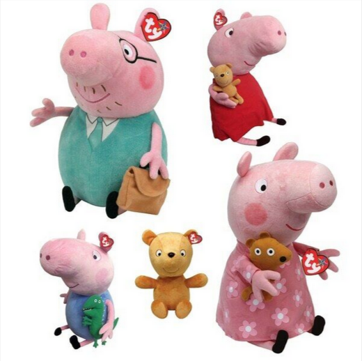 Čepice TY Peppa Pig Různé styly