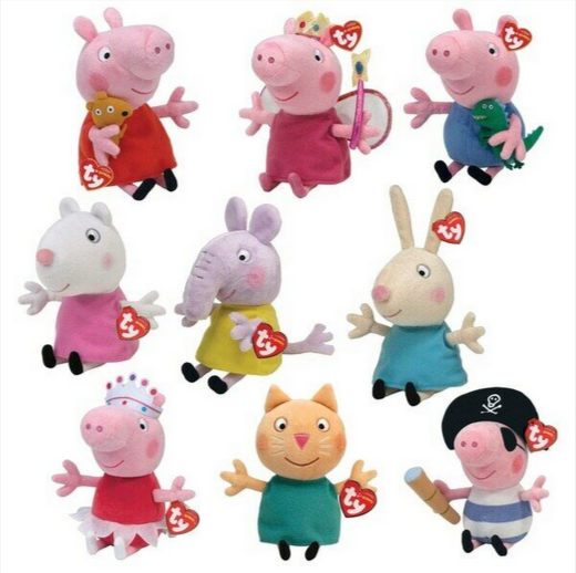 Čepice TY Peppa Pig Různé styly