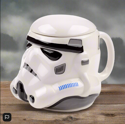 Original Stormtrooper Helmet Mug with Lid | Shepperton Design Studios | Boxed Star Wars Gift