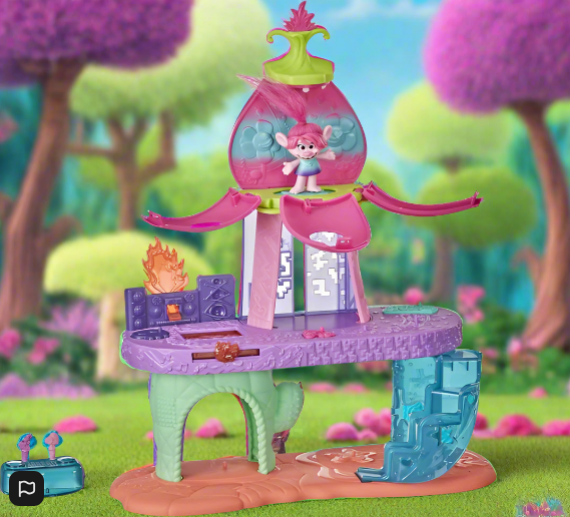 TROLLS World Tour Blooming Pod Stage Musical Toy