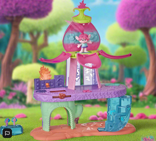 TROLLS World Tour Blooming Pod Stage Musical Toy