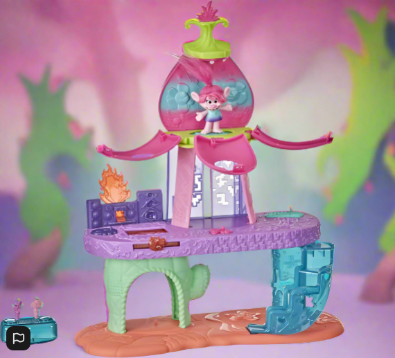 TROLLS World Tour Blooming Pod Stage Musical Toy
