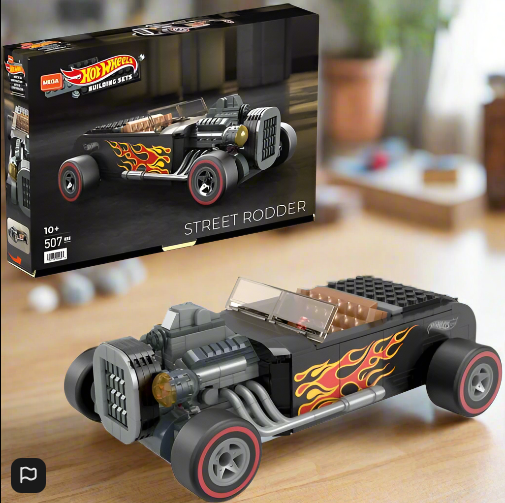 Mega Construx Hot Wheels Street Rodder Construction Set