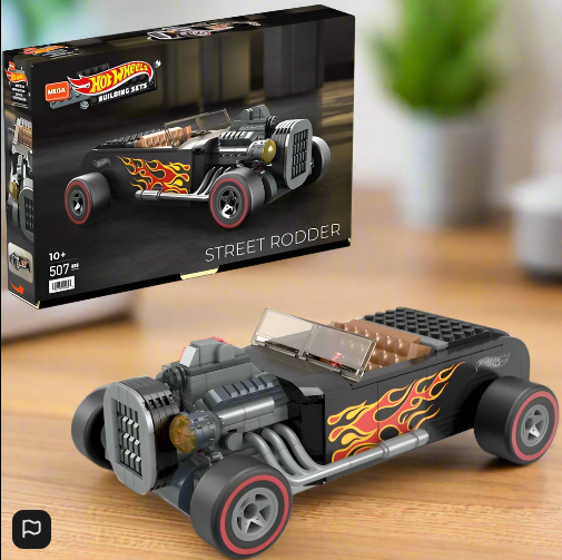 Mega Construx Hot Wheels Street Rodder Construction Set