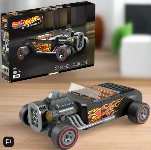 Mega Construx Hot Wheels Street Rodder Construction Set
