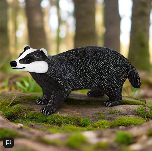 Schleich Badger Animal Figure