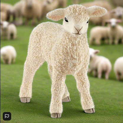 Schleich Lamb Animal Figure
