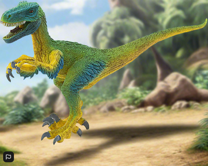 Schleich Velociraptor No 14585 Dinosaur