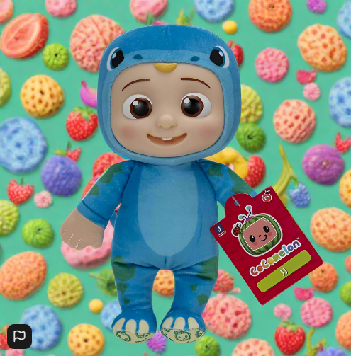 CoComelon Little Dino Soft Plush JJ