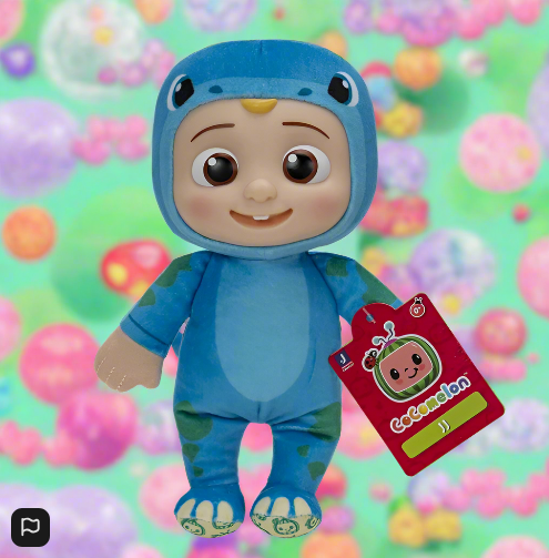 CoComelon Little Dino Soft Plush JJ