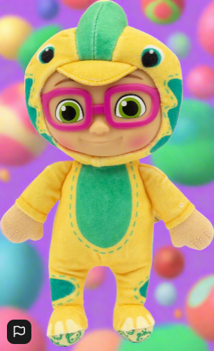 CoComelon Super Soft Dino Bella Plush